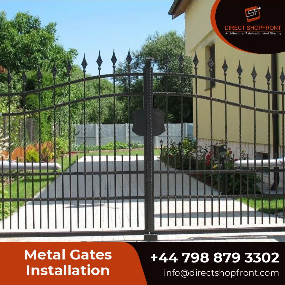 Metal-gate-installation