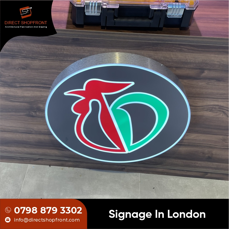 signage in london