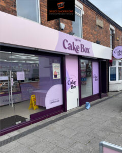 Cake box Shopfront Done By Direct Shopfront