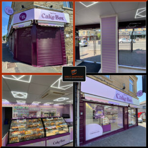 Shopfront in Canary Wharf