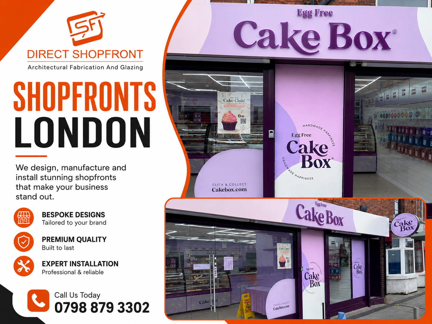 Commercial Shopfronts London enhancing business appearance and security
