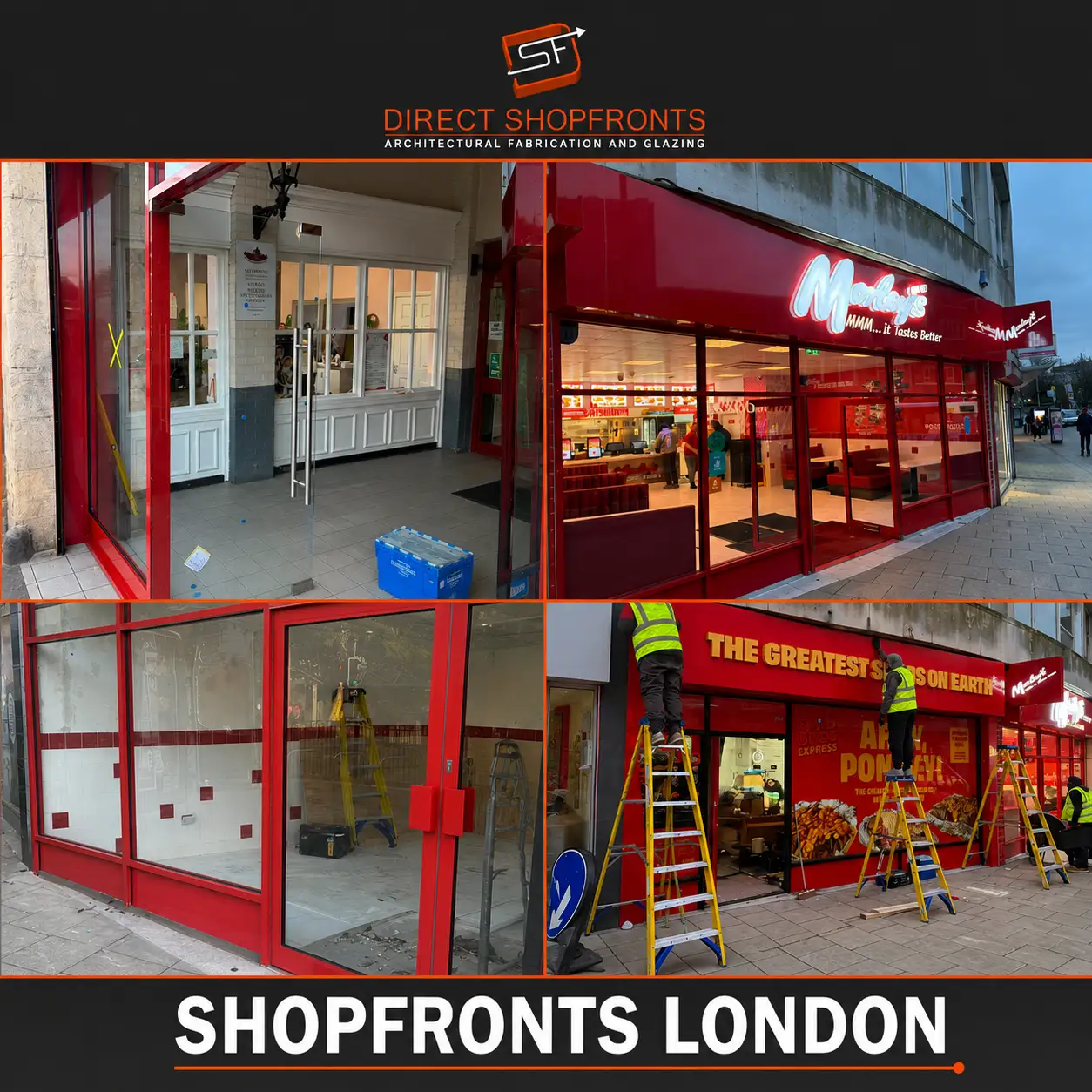Shopfront Maintenance Services by Direct Shopfronts in London