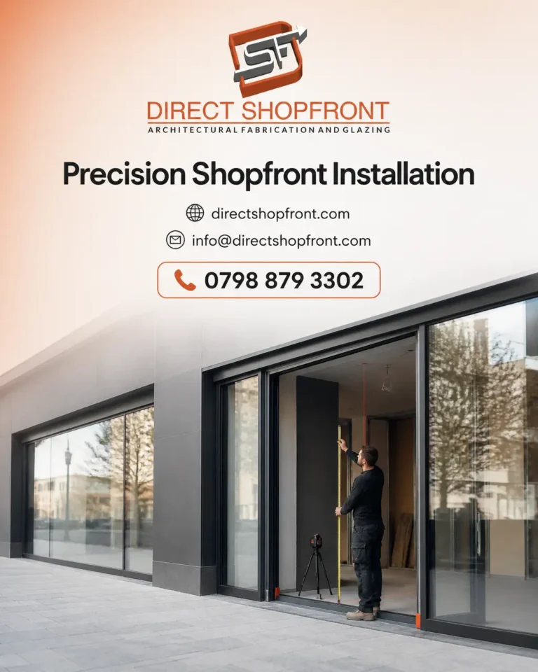 How Shop Front Fitters Measure Commercial Premises