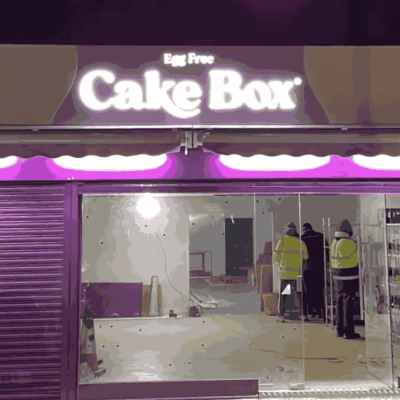 Cake-box Shopfront